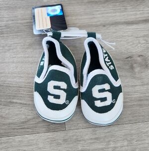 MSU Infant Shoes Michigan State 9-12 Months ( Size 4) NWT